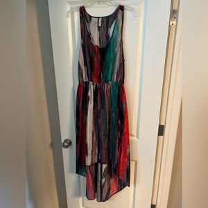 Xhilaration XL High-Low, Racerback Dress